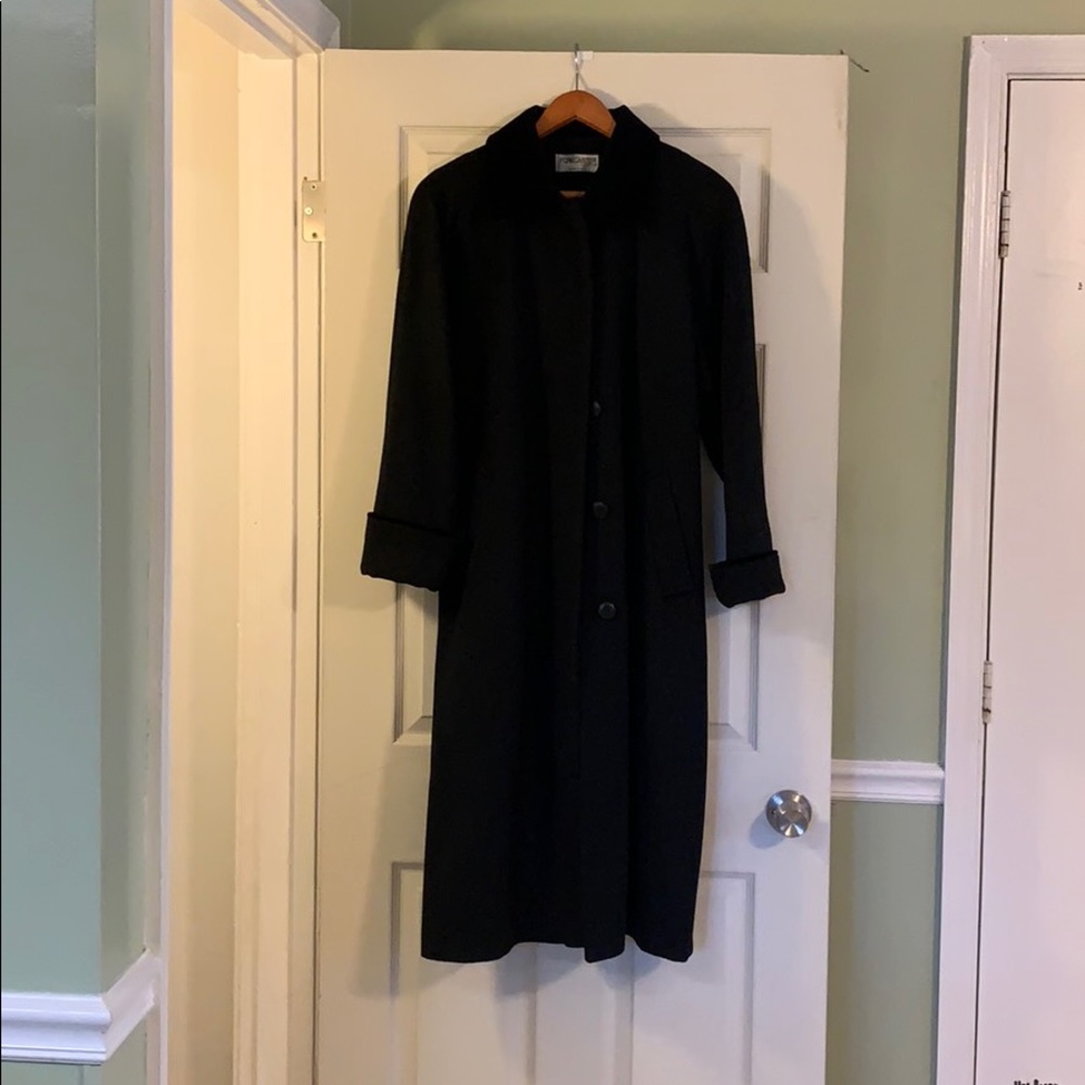 Forecaster of boston wool black coat